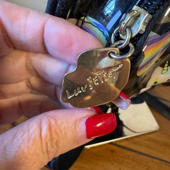 BETSEY JOHNSON Unicorn Cat Full Size Backpack Rainbow Unicorncore Kitty Bag - Picture 4 of 10